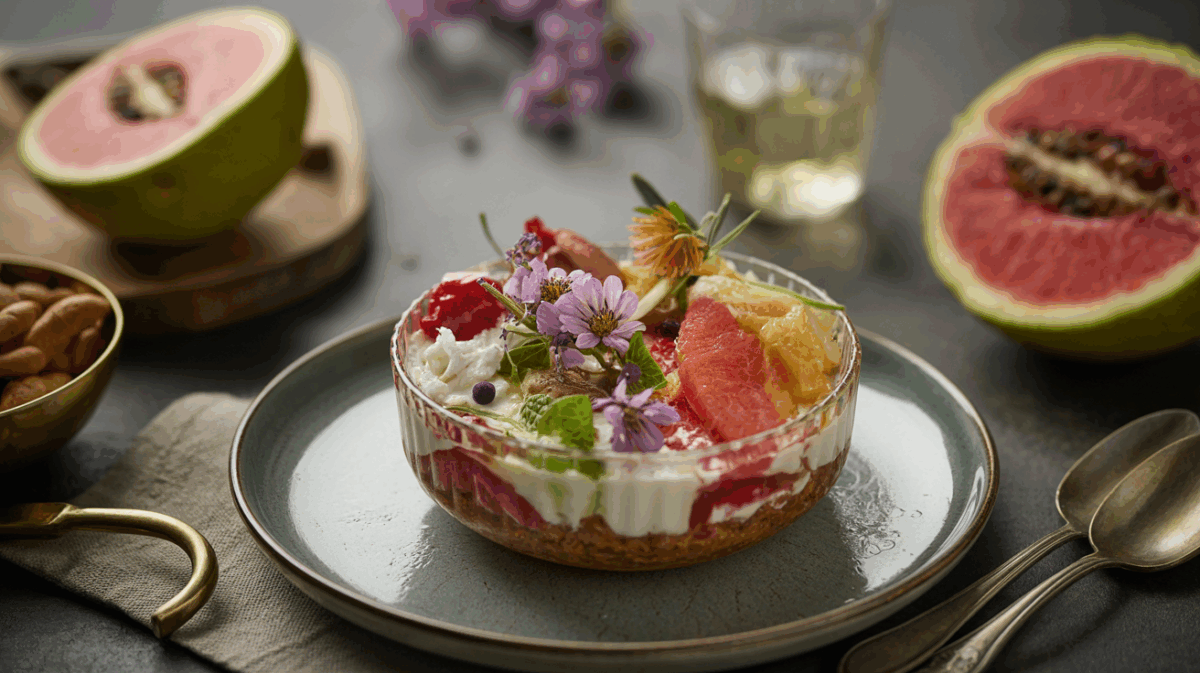 Éclats Gourmands : Verrines Festives Crabe-Pamplemousse & Aneth – verrines festives