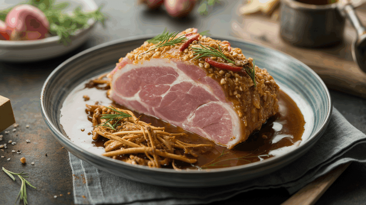 Porc caramélisé au sésame : une recette asiatique raffinée – porc caramélisé au sésame
