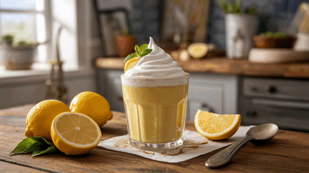 Mousse légère au citron : une douceur aérienne – mousse légère au citron