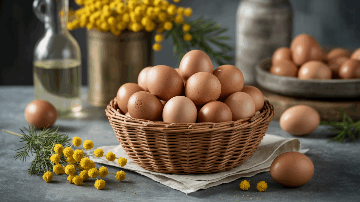 Oeufs mimosa classiques – œufs mimosa