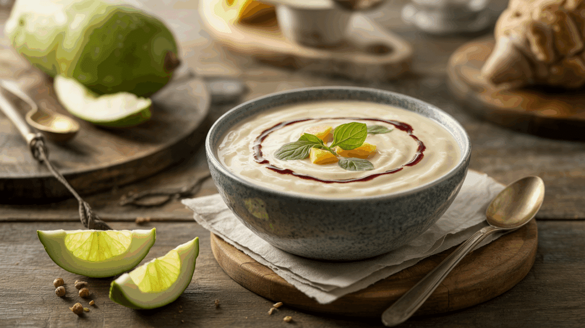 Vichyssoise (poireaux-pommes de terre) bien froide – vichyssoise