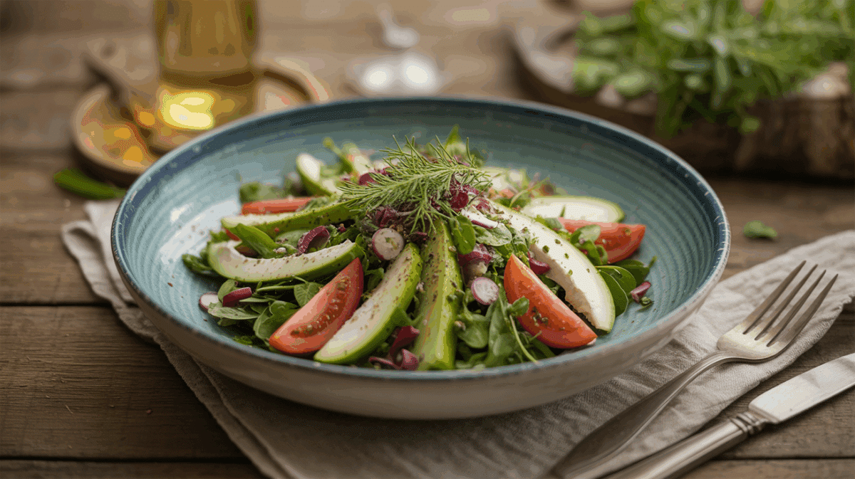 Salade grecque à l’origan sauvage : une symphonie estivale – salade grecque