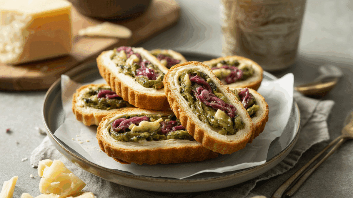 Palmiers feuilletés tapenade & parmesan – palmiers feuilletés