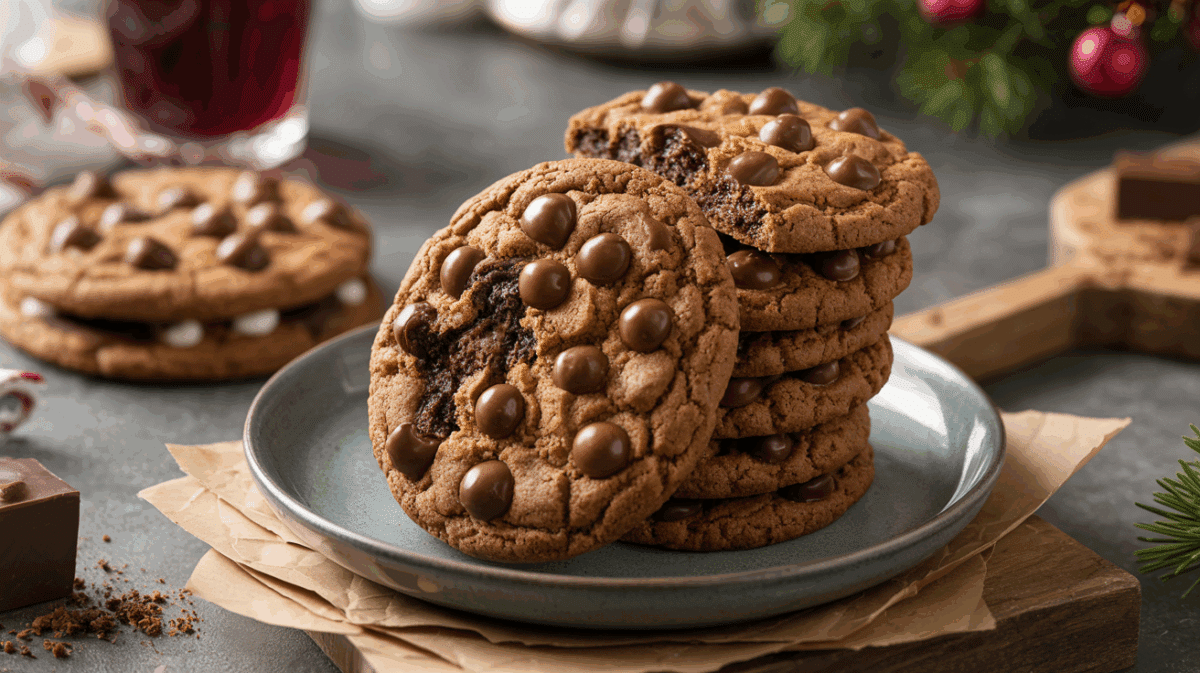 Cookies chocolat chunk (Mot-clé : cookies de noël) – cookies de noël